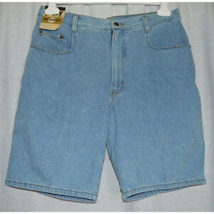 Vintage Gitano Easy Fit Light Denim Blue Mens